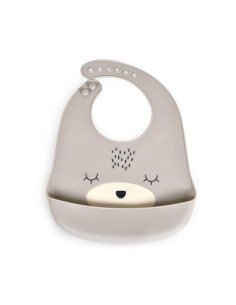 Силиконов лигавник Cangaroo Oscar, сив 2