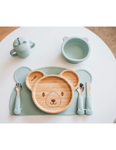 Метални прибори Freeon, зелени