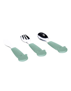 Метални прибори Freeon, зелени 2