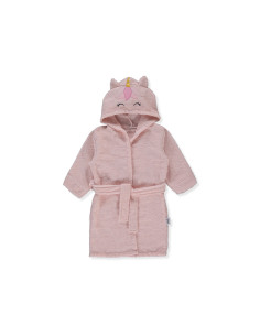 Bebetto - Хавлиен халат с качулка Unicorn H475, момиче, 2-3 г. 2