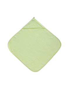 Бебешка хавлия за баня Lorelli, резедава, 80 х 80 см 2