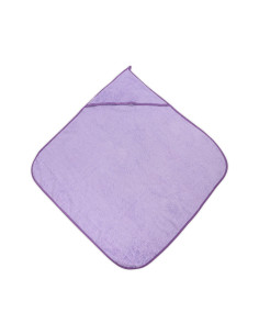 Бебешка хавлия за баня Lorelli, лилава, 80 х 80 см 2