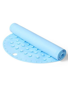 Неплъзгаща се постелка за вана Babyono, син мат, 70 x 35 см 1346/05