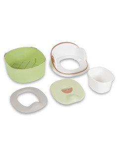 Cangaroo - Гърне, седалка за тоалетна и стъпало Rum Baba, Green