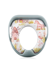 Мека седалка за тоалетна чиния Lorelli, Green farm 2