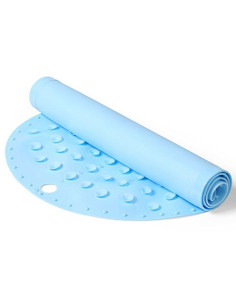 Неплъзгаща се постелка за вана Babyono, син мат, 55 х 35 см 1345/05