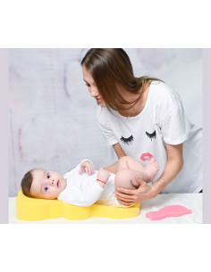 Мека подложка за къпане Lorelli Midi, жълта