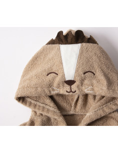 Bebetto - Хавлиен халат с качулка Leon H479, момче, 1-2 г.