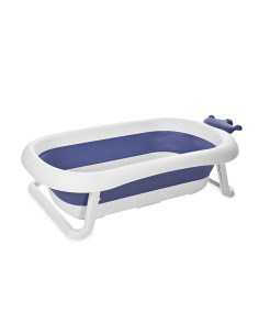 Lorelli - Сгъваема бебешка вана с оттичане Royal 83 см, blue 2