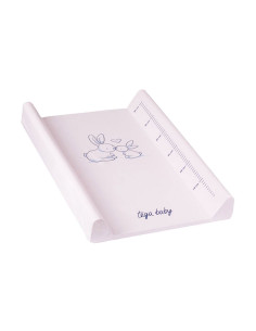 Подложка за повиване Chipolino Зайчета, розова