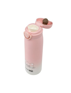 Термос от неръждаема стомана Freeon, 480мл, розов