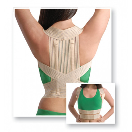 MEDTEXTILE Коректор На Стойката, Еластичен С Твърди Ребра 2011, медицински текстил, S