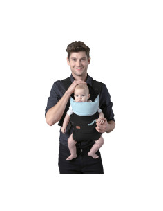 Кенгуру за бебе Chipolino Comfy, черно/синьо