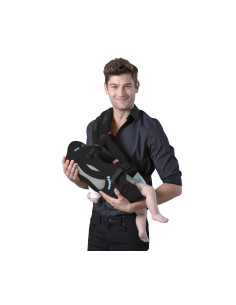 Кенгуру за бебе Chipolino Comfy, черно/синьо 2