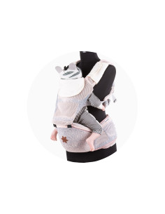 Chipolino - Детско кенгуру Hip Star Fly, роза