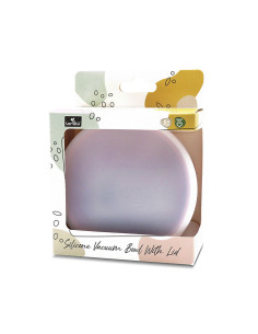 Lorelli - Силиконова вакуум купа с капак, deep pink