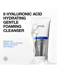 Anua 8 Hyaluronic Acid Hydrating Gentle Foaming Cleanser 150ml 2