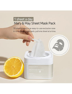 Mary-May Niacinamide Vitamin C brightening mask 2