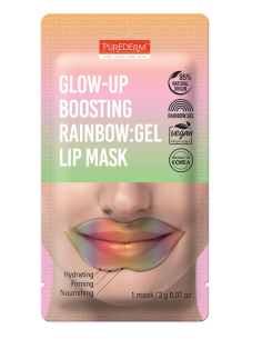 PUREDERM Glow-up Boosting RAINBOW:Gel Lip Mask
