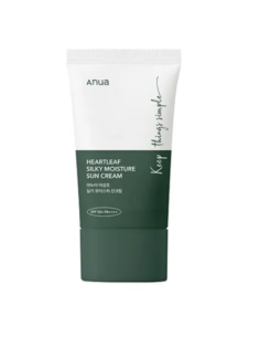 Anua Heartleaf Silky Moisture Sunscreen 50ml