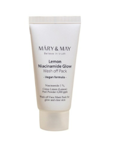 Mary-May Lemon Niacinamide Glow Wash off Pack 30g