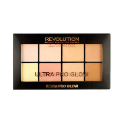 RM палитра хайлайт и бронз Ultra Pro Glow 8 цв.