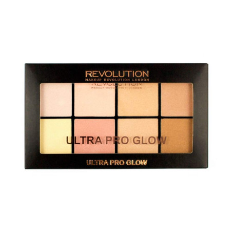 RM палитра хайлайт и бронз Ultra Pro Glow 8 цв.
