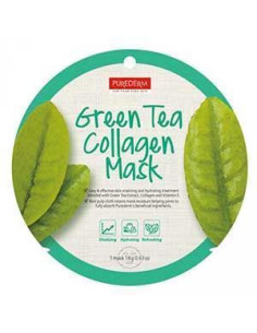 PUREDERM Green Tea Collagen Mask