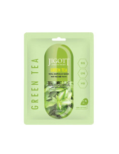JIGOTT GREEN TEA REAL AMPOULE MASK
