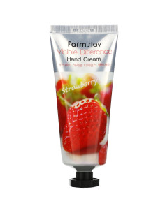 FarmStay Visible Difference Hand Cream Strawberry