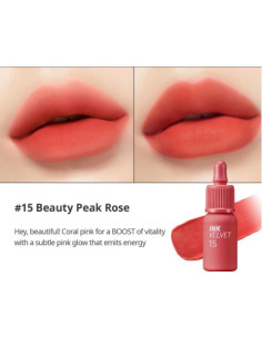 PERIPERA Ink Velvet N15 Beauty Peak Rose 2