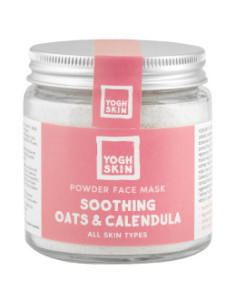 Успокояваща маска за лице на прах с Колоидален овес, YOGH, 60 г
