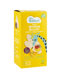 Бисквити за бебета Банан и манго - био, Hey Baby!, 21 г