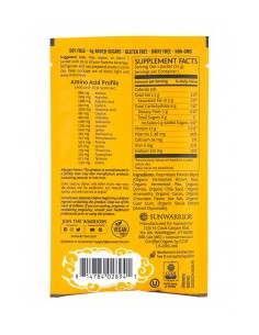 Суров протеин Classic Plus - шоколад, Sunwarrior, 25 г /750 г 2