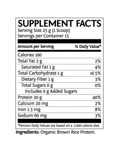 Суров протеин „Classic Protein“ - натурален - 375 г 2