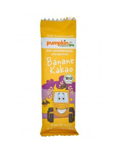 Овесено десертче с банан и какао - био, Pumpkin Organics, 20 г