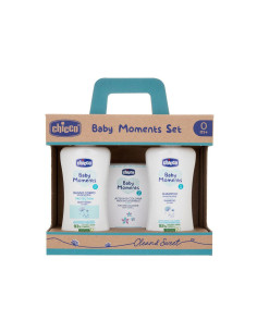 Chicco - Комплект Baby moments 3в1 шампоан, крем при подсичане, пяна