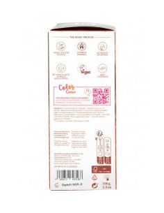 Билкова боя за коса - махагон, Khadi, 100 г 2