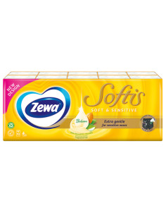 Zewa НК Softis 4пл Sensitive10x9б 18бр/к