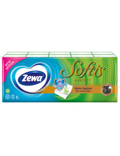 ZewaНК Softis4пл Protect 10x9бр 18бр/к