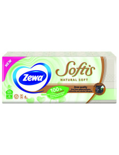 Zewa НК Natural Soft 4пл 10x9 24бр/к