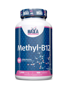 HAYA LABS Methyl B-12 / 1000mcg / 100 Tabs.
