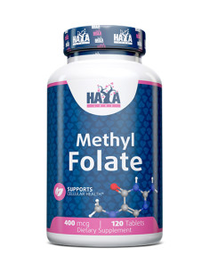 HAYA LABS Methyl Folate 400 mcg / 120 Tabs