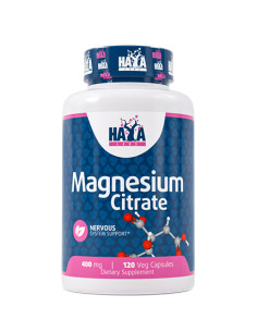 HAYA LABS Magnesium Citrate 400 mg / 120 Vcaps