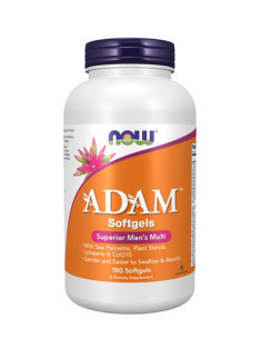 NOW ADAM Superior Mens Multiple / Vitamin 180 Softgels.
