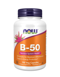 NOW Vitamin B-50 / 100 Vcaps