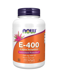 NOW Vitamin E-400 IU With Mixed Tocopherols / 250 Softgels
