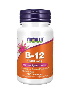 NOW Vitamin B-12 1000 mcg / 100 Lozenges
