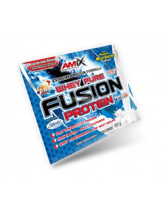 AMIX Whey Pure Fusion / Chocolate with Peanuts and Caramel / 0.03g.