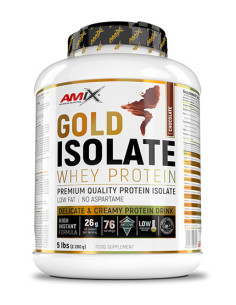 AMIX Gold Whey Protein Isolate / Banana / 2.27g.